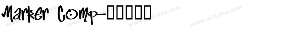 Marker Comp字体转换